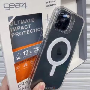 gear4 magsafe crystal palace case D30 drop Impact protection case for iPhone 14 pro max iPhone 12 pro max with strong magnetic